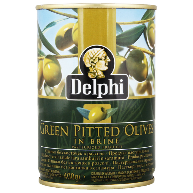 Оливки без косточек Superior 400 г Delphi 
