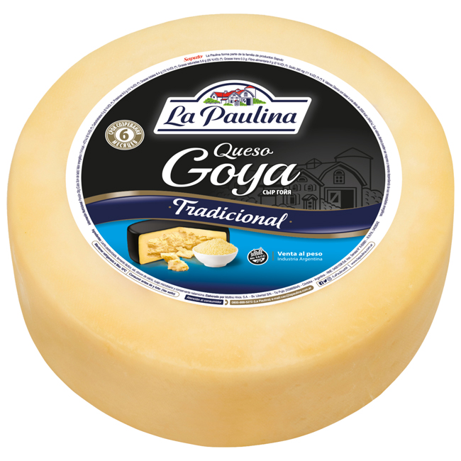 Сыр твердый Гойя (весовой) La Paulina Foodland
