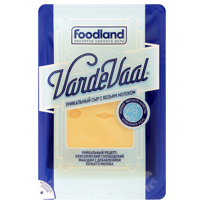 Сыр с козьим молоком VardeVaal (нарезка) 150 г Foodland