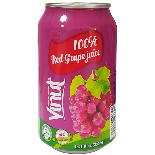 Сок Красного винограда 330 мл Vinut