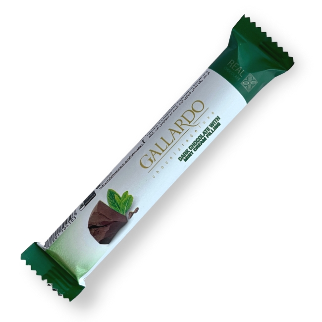 Шоколад с мятной начинкой GALLARDO 25 г FARMAND