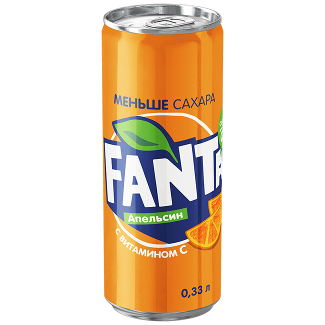 Напиток ФАНТА Апельсин 330 мл газированный 