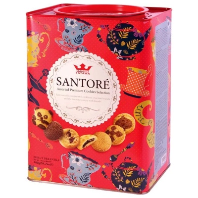 Печенье сдобное "Санторэ" ассорти 700 г  Tatawa