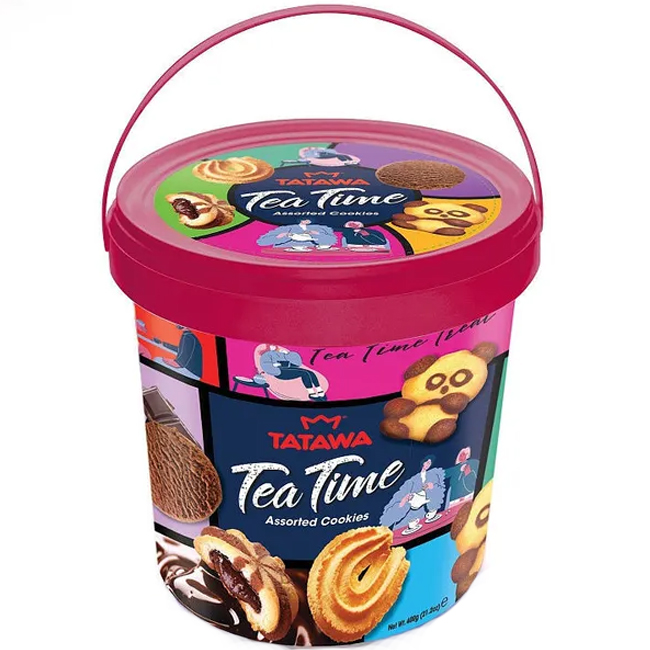 Печенье сдобное ассорти "Ти Тайм" 400 г(срок годн.28.10) Tatawa