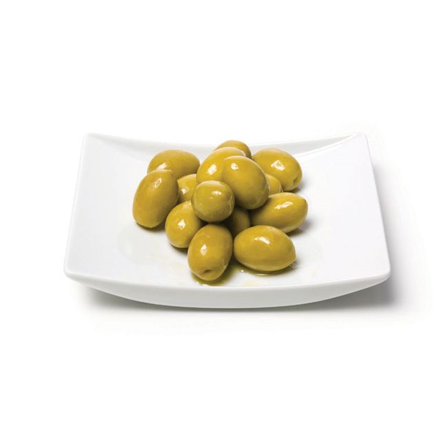 Оливки зелёные с косточкой (весовые) Mylos Plus  Оливки зелёные с косточкой (весовые) Mylos Plus