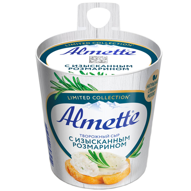 Сыр творожный с розмарином 150 г Almette