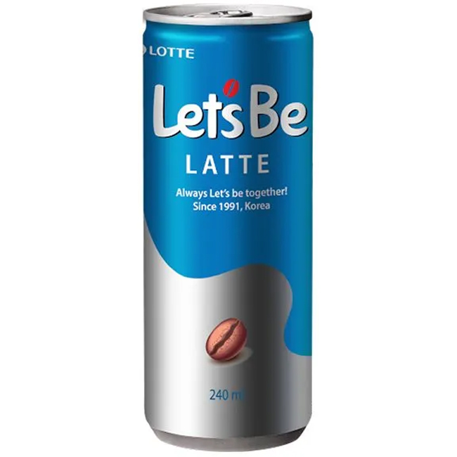 Напиток кофейный Let's Be Latte" 250 мл Lotte