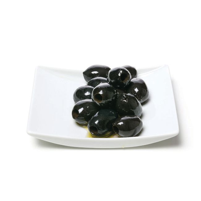 Оливки чёрные (маслины) без косточки (весовые) Mylos Plus