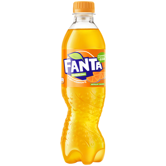 Напиток ФАНТА Апельсин 500 мл газированный
