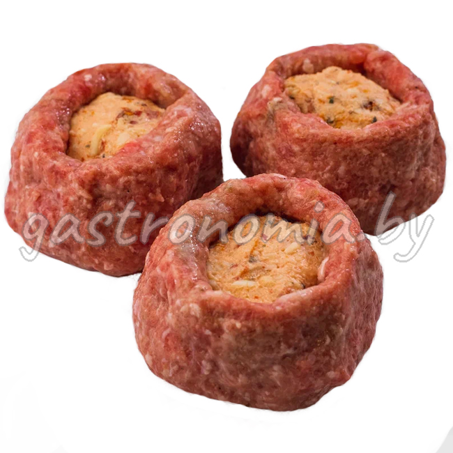 Мясные ватрушки с сыром и вялеными томатами (весовые) охлажденные