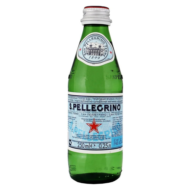 Вода минеральная САН ПЕЛЛЕГРИНО 250 мл газированная