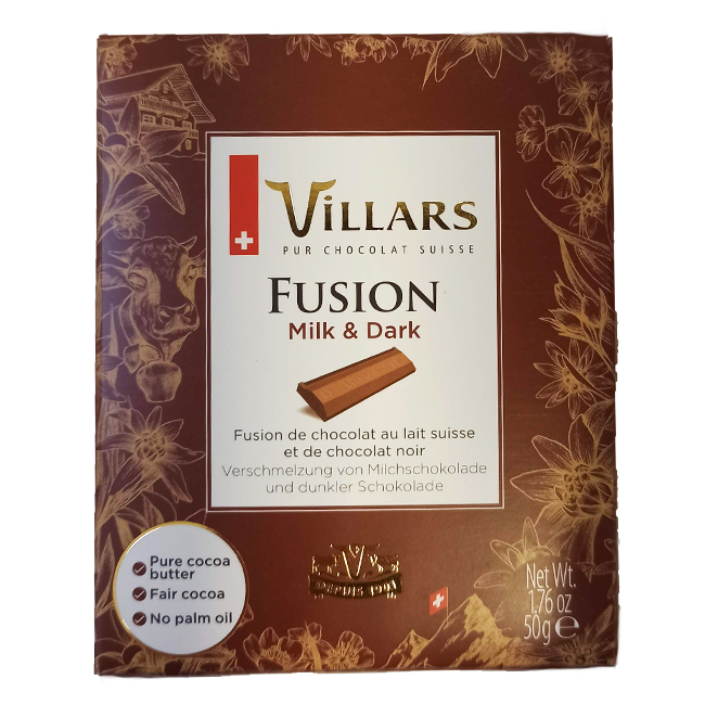 Молочный шоколад 50 г Villars 