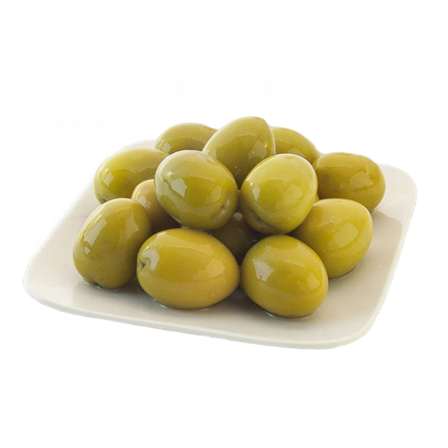 Оливки зеленые L с косточкой (весовые) Bella Contadina 
