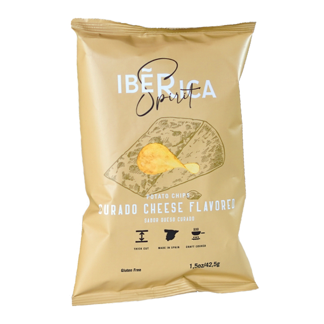 Картофельные чипсы со вкусом выдержанного сыра 42,5 г IBERICA