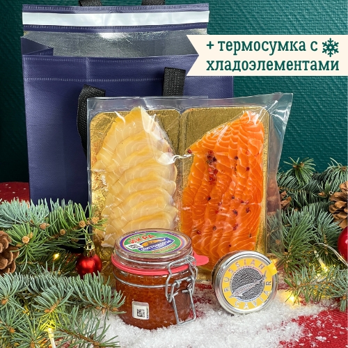 Рыбный подарочный набор №3 + термосумка