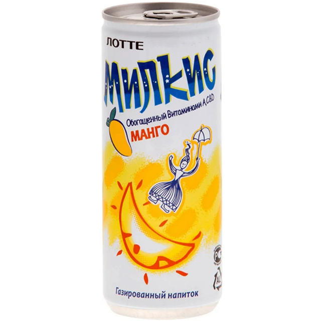 Напиток Milkis Манго 250 мл газированный