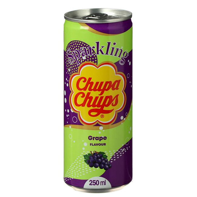 Напиток Chupa Chups Виноград 250 мл газированный 