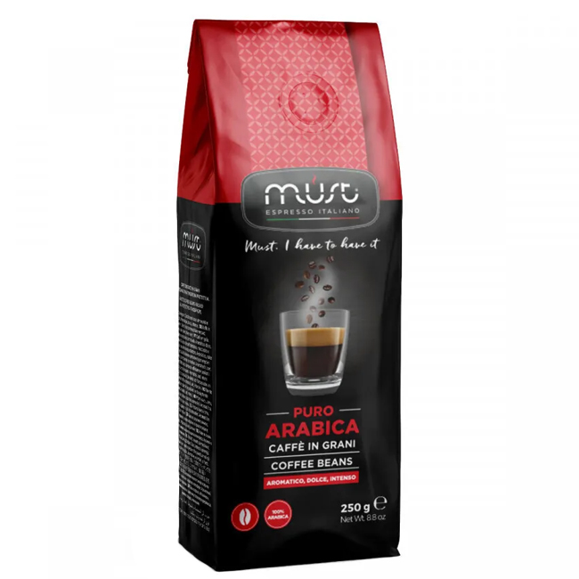 Кофе Must Puro Arabica (в зернах) 250 г