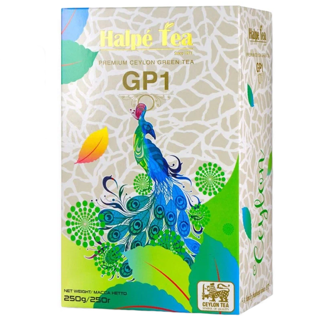 Чай зеленый байховый "Ган Паудер" 250 г Halpe Tea