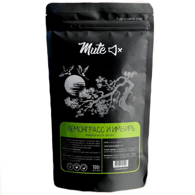 Чайный напиток “Лемонграсс-Имбирь” 100 г Mute