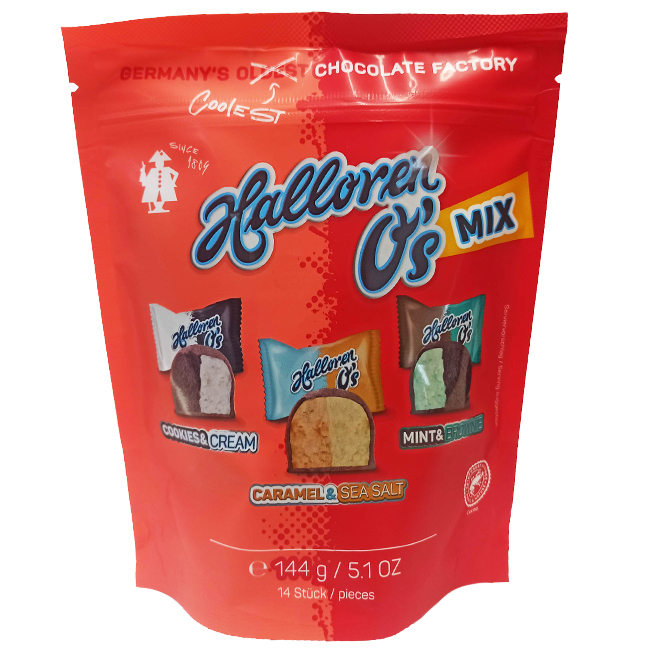 Шоколадные конфеты Mix 144 г Halloren O's
