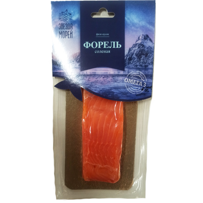 Филе форели слабосоленой 150 г Звезда морей