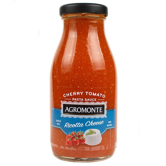 Соус томатный с сыром рикотта 260 г Agromonte