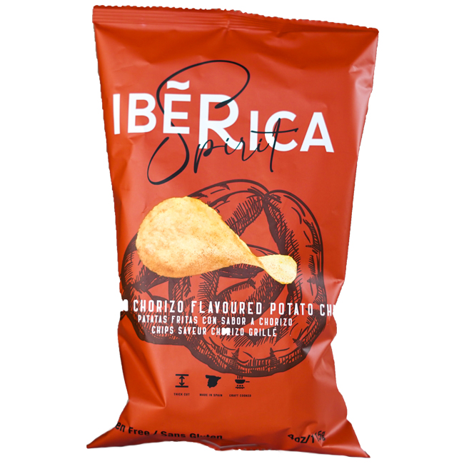 Картофельные чипсы со вкусом Чоризо на гриле 115 г IBERICA