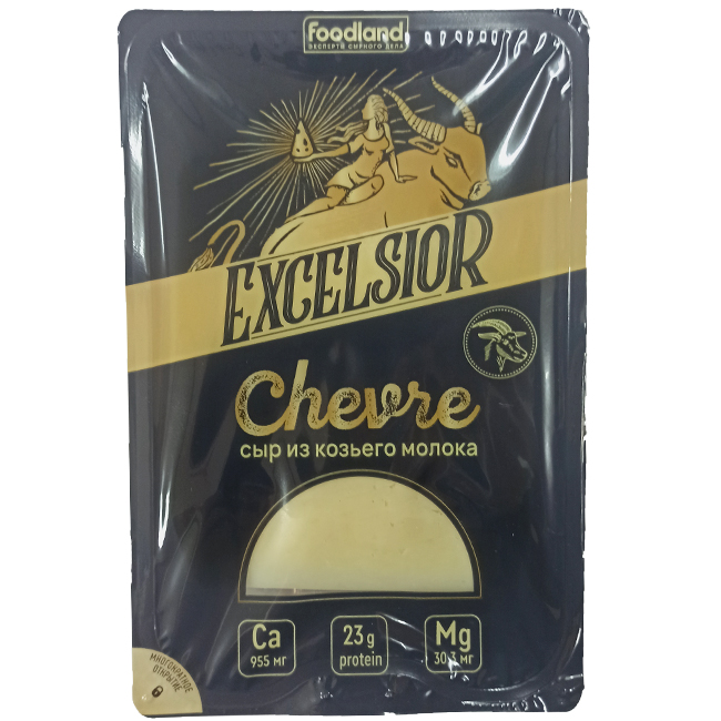 Сыр козий твердый Шевре (нарезка) 150 г Excelsior Foodland