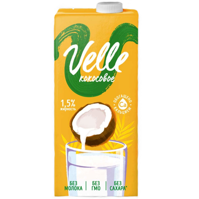 Напиток "Кокосовое классическое" 1000 мл Velle