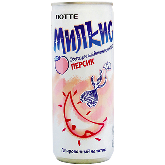 Напиток Milkis Персик 250 мл Lotte