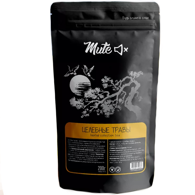 Чайный напиток “Целебные травы” 200 г Mute