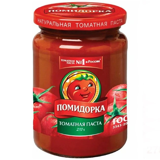 Паста томатная 250 г Помидорка