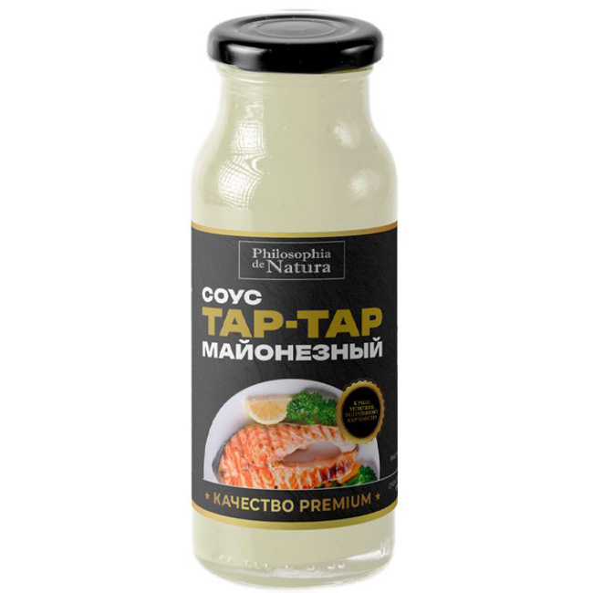Соус майонезный Тар-тар 230 г Philosophia de Natura Соус майонезный Тар-тар 230 г Philosophia de Natura