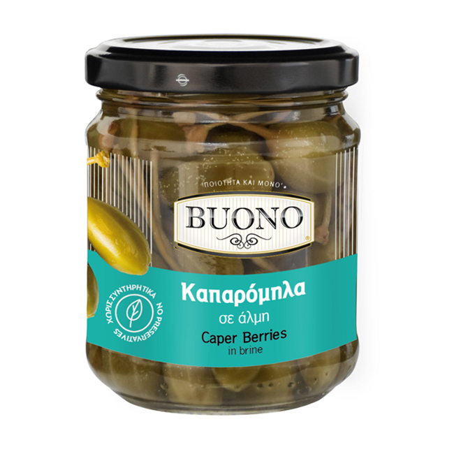 Плоды каперсов 210 г Buono