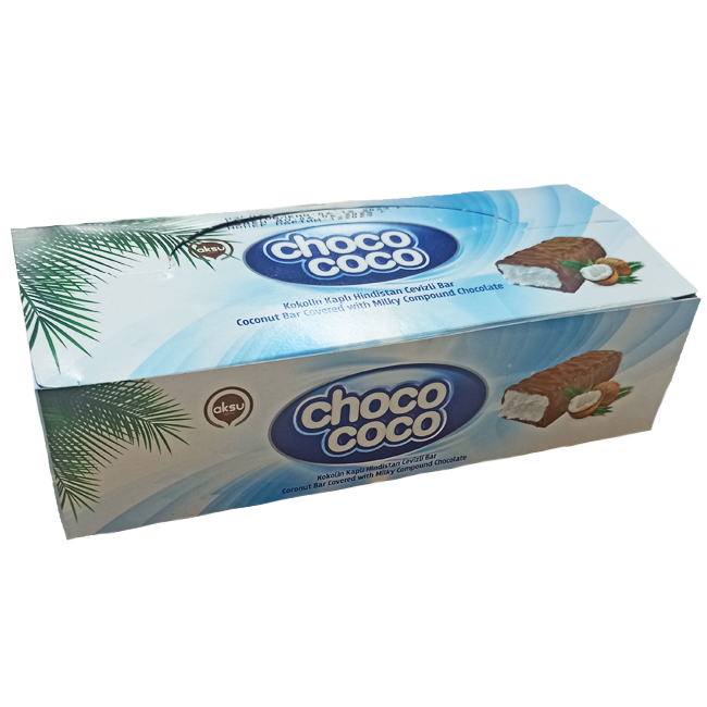Конфеты с кокосом в молочной шоколадной глазури "Choco coco" 192 г AKSU