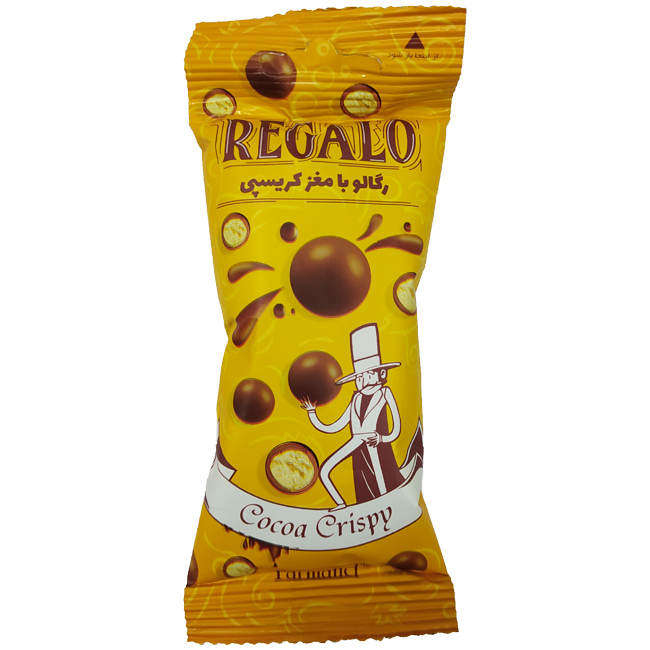 Шоколадное драже Хрустики в шоколаде REGALO 25 г FARMAND