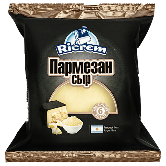Сыр твердый Пармезан 200 г Ricrem