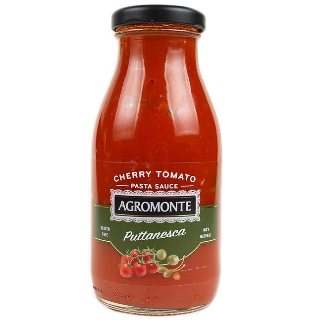 Соус томатный с оливками и каперсами 260 г Agromonte