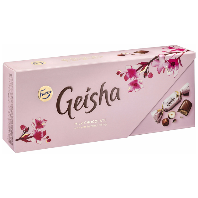 Набор конфет GEISHA с начинкой из тертого ореха 250 г Fazer
