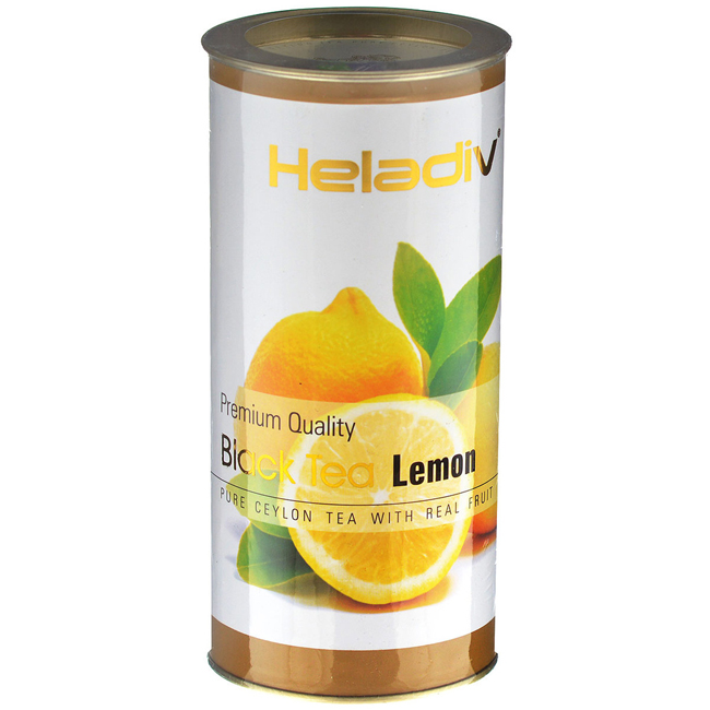 Чай черный с дольками лимона "LEMON" 100 г Heladiv