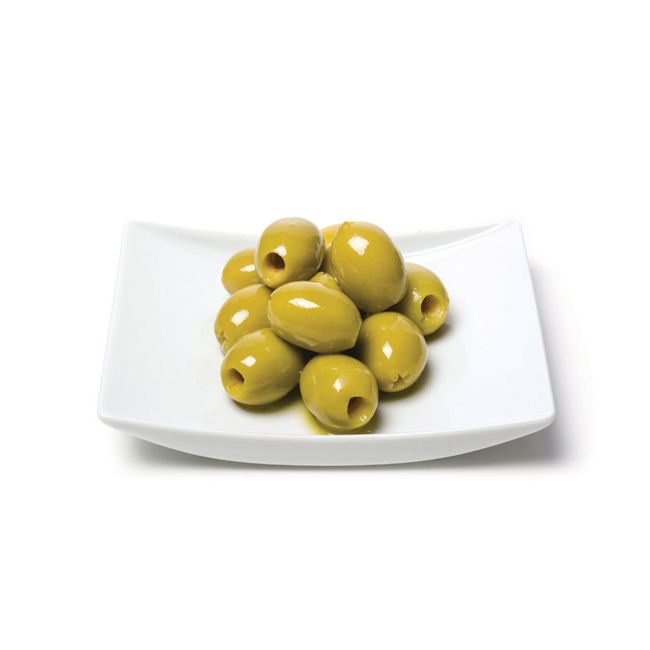 Оливки зелёные без косточки (весовые) Mylos Plus