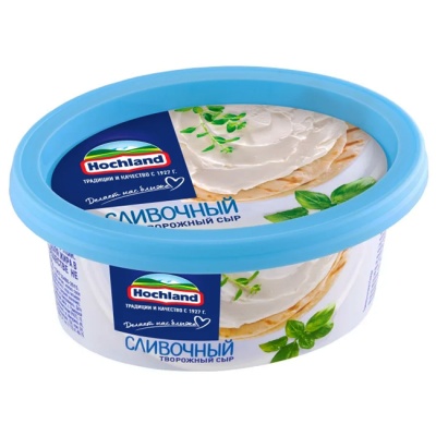Сыр творожный Сливочный 140 г Hochland