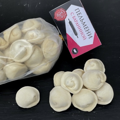 Пельмени "С бараниной" ручной лепки 500 г замороженные