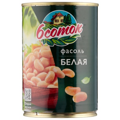 Фасоль белая 400 г 6соток