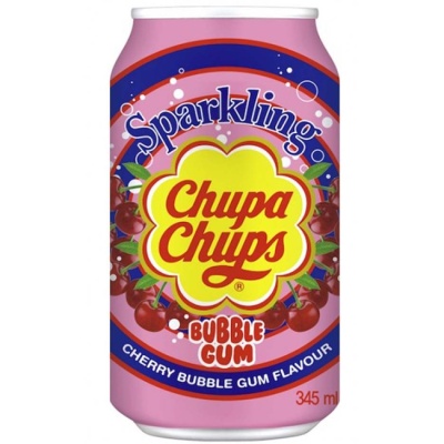 Напиток Баббл Гам Черри 345 мл(срок годн.22.01.26) Chupa Chups