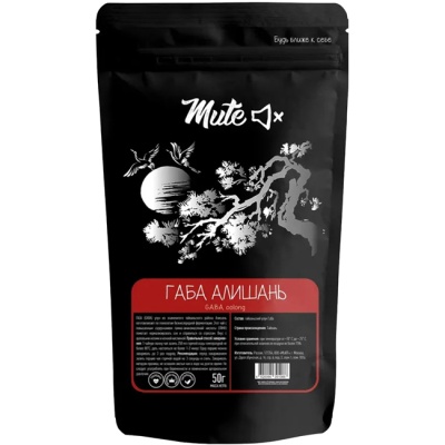 Улун "ГАБА Алишань" 50 г Mute Улун "ГАБА Алишань" 50 г Mute