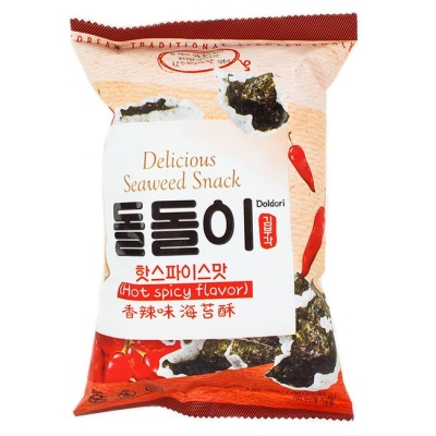 СНЕКИ из морской капусты с перцем 30 г Doidori Seaweed Snack