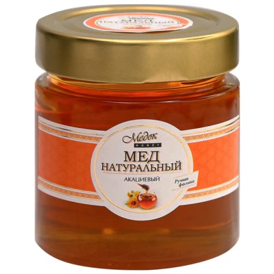 Мед натуральный "Акациевый" 250 г Мед натуральный "Акациевый" 250 г
