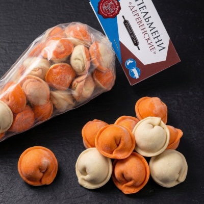 Пельмени "Деревенские" ручной лепки 500 г замороженные 